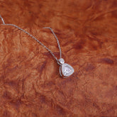 Dazzling Triangle Pendant Chain